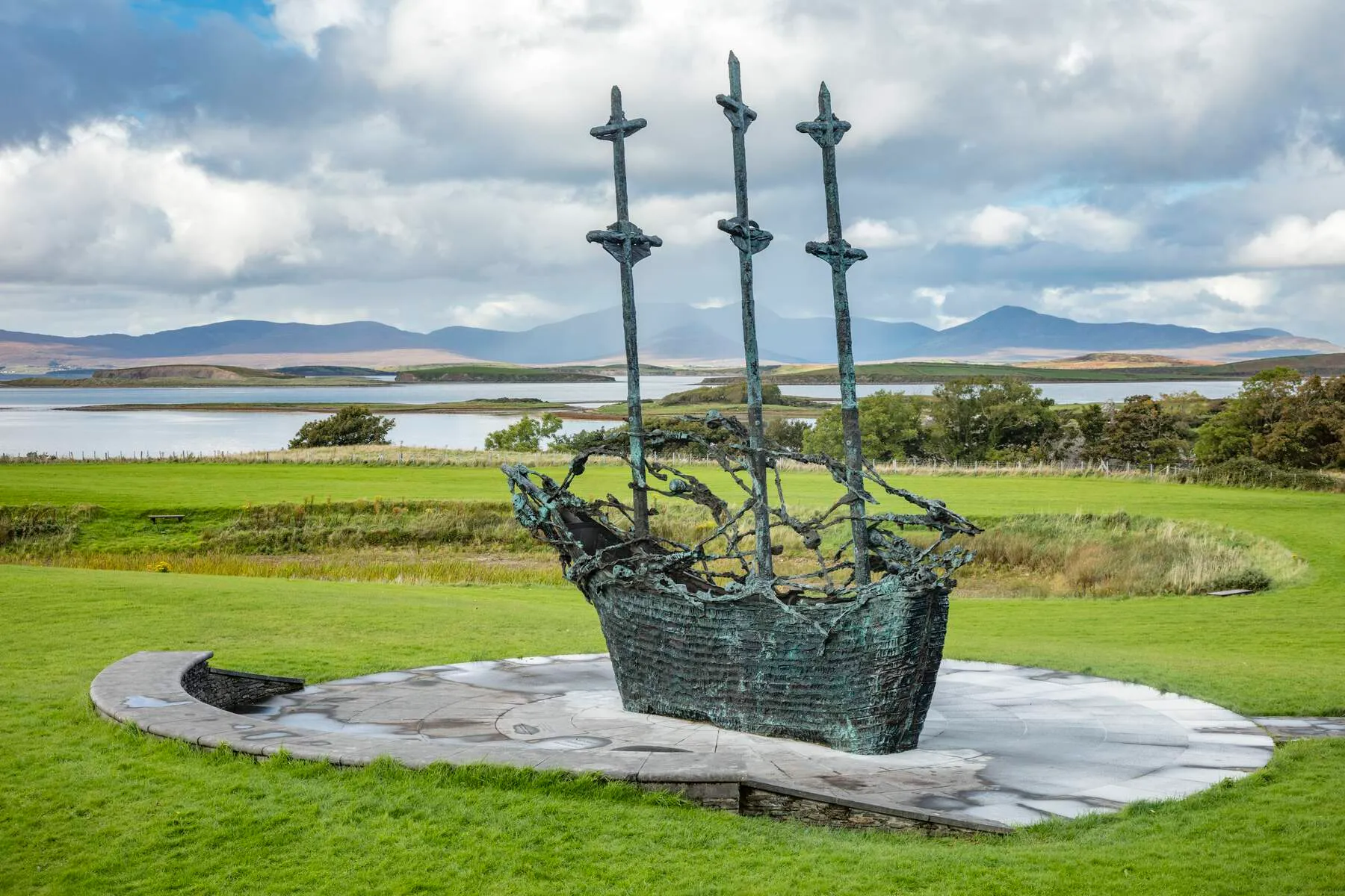 Murrisk Abbey & National Famine Memorial